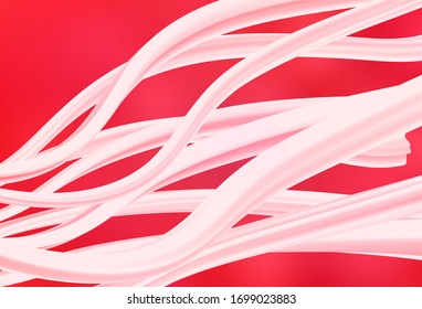 Light Red vector blurred bright texture. Colorful abstract illustration with gradient. The best blurred design for your business.
