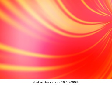 Light Red vector blurred bright pattern. Creative illustration in halftone style with gradient. Brand new design for your business.