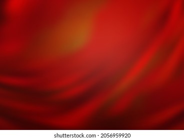 El vector rojo claro borra el patrón brillante. Ilustración colorida de estilo borroso con gradiente. La plantilla se puede utilizar para su libro de marca.
