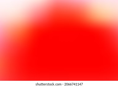 Light Red vector blurred bright template. Colorful illustration in abstract style with gradient. Design for your web site.