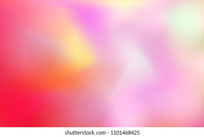 Light Red vector blurred and colored backdrop. Creative illustration in halftone style with gradient. The blurred design can be used for your web site.