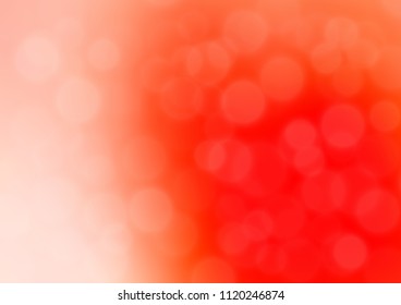 Light Red vector blurred and colored template. Creative illustration in halftone style with gradient. The template for backgrounds of cell phones.