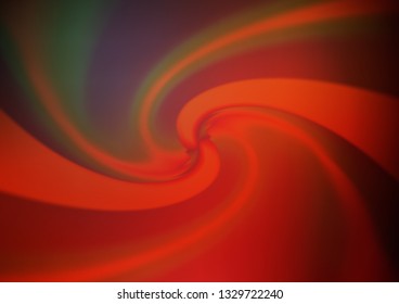Light Red vector blurred and colored background. Modern geometrical abstract illustration with gradient. The template can be used for your brand book.