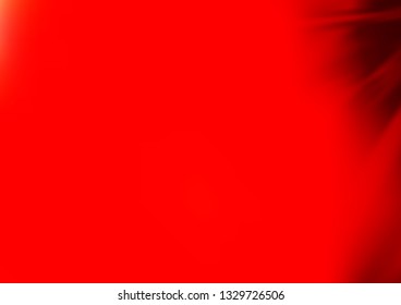 Light Red vector blurred and colored template. Colorful abstract illustration with gradient. The blurred design can be used for your web site.