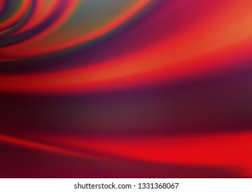 Light Red vector blurred and colored background. Creative illustration in halftone style with gradient. Brand new style for your business design.