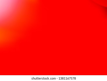 Light Red vector blurred and colored background. Colorful illustration in blurry style with gradient. The elegant pattern for brand book.