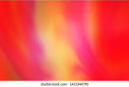 Light Red vector blurred and colored pattern. Abstract colorful illustration with gradient. Blurred design for your web site.