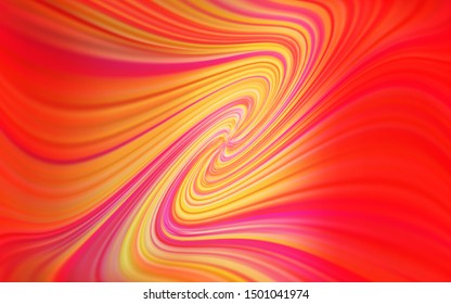 Light Red vector blurred and colored pattern. Abstract colorful illustration with gradient. New style for your business design.