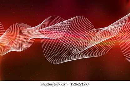 Light Red vector blurred and colored pattern. Shining colored illustration in smart style. Blurred design for your web site.