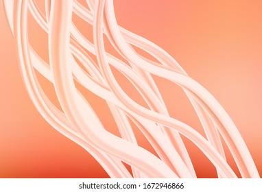 Light Red vector blurred and colored pattern. Creative illustration in halftone style with gradient. New way of your design.