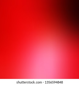 Light Red vector blurred colorful texture. Abstract colorful illustration with gradient. New side for your design.
