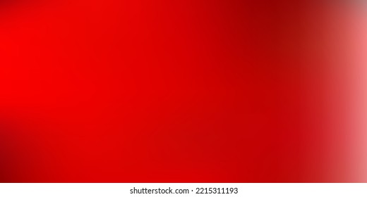 Light red vector blurred layout. Colorful gradient abstract illustration in blur style. Landing pages design.