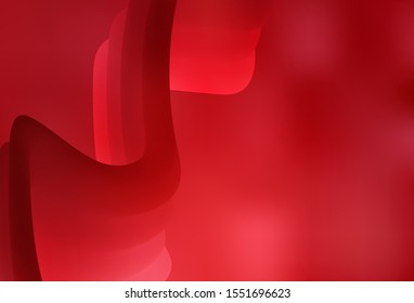 Light Red vector blurred pattern. A completely new colored illustration in blur style. New way of your design.