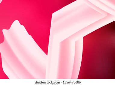 Light Red vector blurred pattern. Colorful illustration in abstract style with gradient. Background for a cell phone.