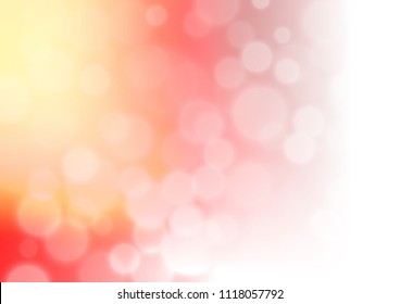 Light Red vector blurred shine abstract template. A vague abstract illustration with gradient. Brand new design for your business.