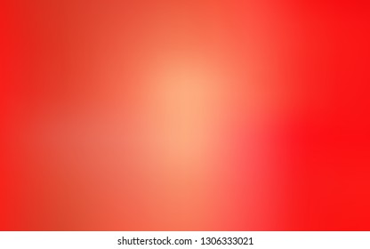 Light Red vector blurred shine abstract template. Glitter abstract illustration with gradient design. Background for a cell phone.