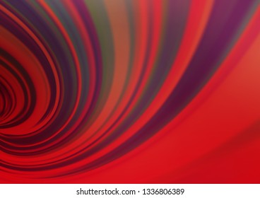 Light Red vector blurred shine abstract background. Colorful abstract illustration with gradient. A completely new design for your business.