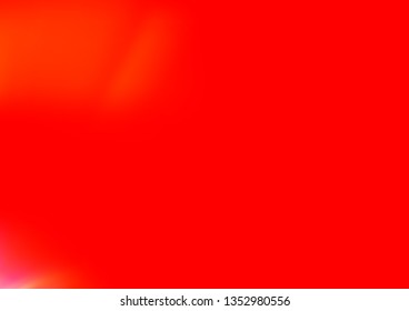Light Red vector blurred shine abstract background. An elegant bright illustration with gradient. The best blurred design for your business.