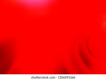 Light Red vector blurred shine abstract template. Colorful abstract illustration with gradient. A completely new template for your design.