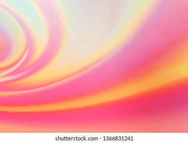 Light Red vector blurred shine abstract pattern. Colorful illustration in blurry style with gradient. Brand new design for your business.