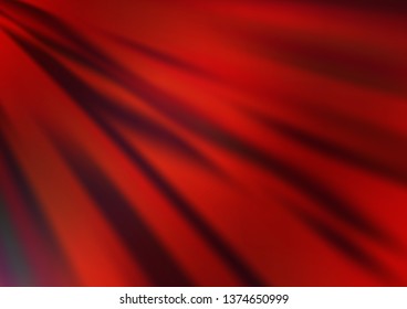 Light Red vector blurred shine abstract background. Colorful illustration in abstract style with gradient. A new texture for your design.