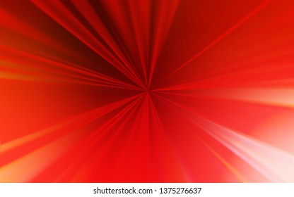 Light Red vector blurred shine abstract template. Abstract colorful illustration with gradient. Completely new design for your business.