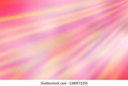 Light Red vector blurred shine abstract background. Glitter abstract illustration with gradient design. New style design for your brand book.