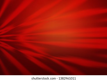 Light Red vector blurred shine abstract pattern. A vague abstract illustration with gradient. The blurred design can be used for your web site.
