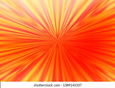 Light Red vector blurred shine abstract template. An elegant bright illustration with gradient. A new texture for your design.