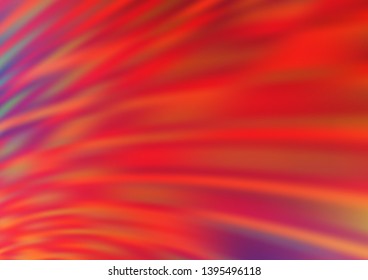 Light Red vector blurred shine abstract template. Colorful illustration in abstract style with gradient. Brand new design for your business.