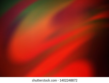 Light Red vector blurred shine abstract pattern. Colorful illustration in abstract style with gradient. The blurred design can be used for your web site.