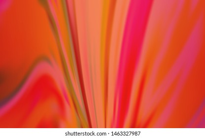 Light Red vector blurred shine abstract template. An elegant bright illustration with gradient. Blurred design for your web site.
