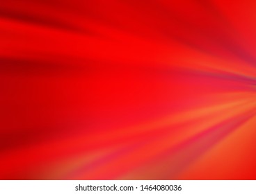 Light Red vector blurred shine abstract template. Shining colorful illustration in a Brand new style. The elegant pattern for brand book.