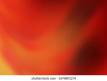 Light Red vector blurred shine abstract pattern. An elegant bright illustration with gradient. The template for backgrounds of cell phones.