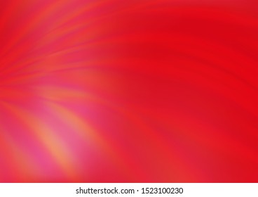 Light Red vector blurred shine abstract template. Creative illustration in halftone style with gradient. A completely new design for your business.