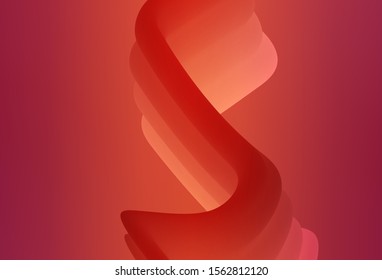 Light Red vector blurred shine abstract template. Abstract colorful illustration with gradient. Blurred design for your web site.