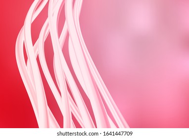 Light Red vector blurred shine abstract background. An elegant bright illustration with gradient. Completely new design for your business.