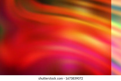 Light Red vector blurred shine abstract texture. Colorful illustration in abstract style with gradient. New style design for your brand book.