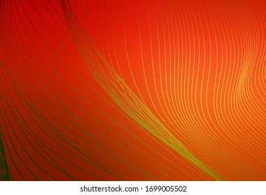 Light Red vector blurred shine abstract template. An elegant bright illustration with gradient. Background for a cell phone.