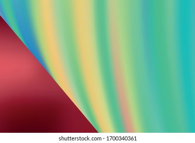 Light Red vector blurred shine abstract template. Glitter abstract illustration with gradient design. Background for designs.