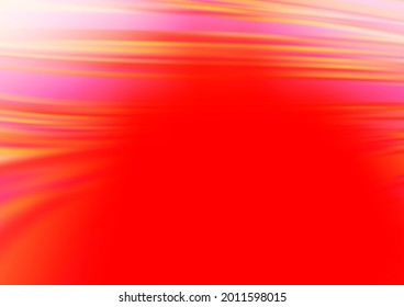 Light Red vector blurred shine abstract pattern. An elegant bright illustration with gradient. Brand new design for your business.