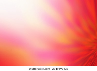 Light Red vector blurred shine abstract texture. Glitter abstract illustration with gradient design. Elegant background for a brand book.