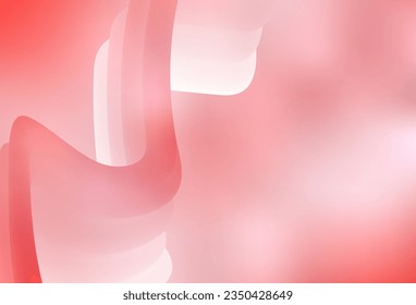 Light Red vector blurred shine abstract texture. New colored illustration in blur style with gradient. New style for your business design.