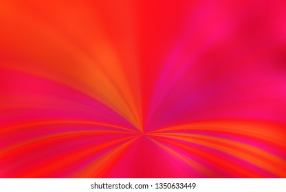 Light Red vector blurred template. A completely new colored illustration in blur style. Smart design for your work.