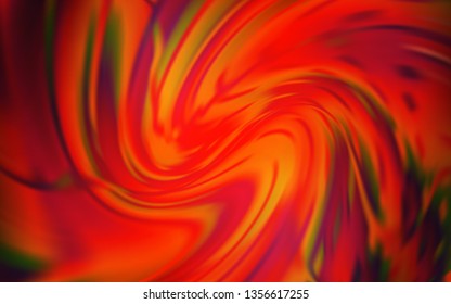 Light Red vector blurred template. A completely new colored illustration in blur style. Smart design for your work.