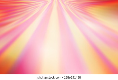 Light Red vector blurred template. An elegant bright illustration with gradient. New style for your business design.