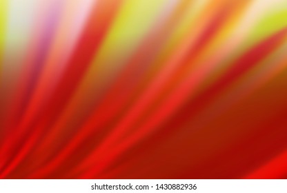 Light Red vector blurred template. Shining colored illustration in smart style. The best blurred design for your business.