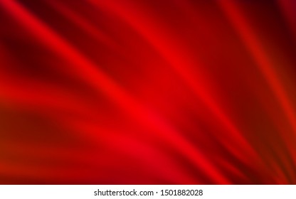 Light Red vector blurred template. Glitter abstract illustration with gradient design. Background for designs.