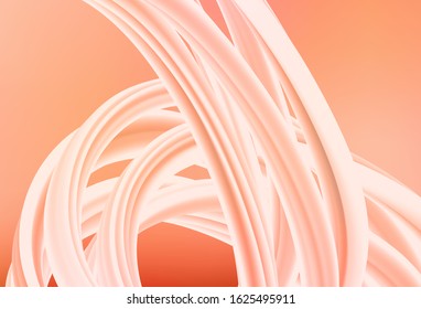 Light Red vector blurred template. Creative illustration in halftone style with gradient. Elegant background for a brand book.