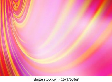 Light Red vector blurred template. Colorful illustration in abstract style with gradient. New style design for your brand book.